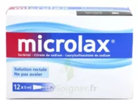 Microlax Sorbitol Citrate Et Laurilsulfoacetate De Sodium S Rect En Récipient Unidose 12récip-unidoses-can/5ml à TOUCY