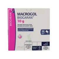 Macrogol Biogaran 10 G, Poudre Pour Solution Buvable En Sachet-dose à TOUCY