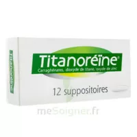 Titanoreine Suppositoires B/12 à TOUCY