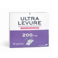 Ultra-levure 200 Mg Gélules Plq/10 à TOUCY