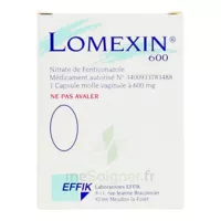 Lomexin 600 Mg Caps Molle Vaginale Plq/1 à TOUCY