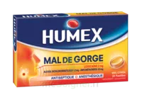 Humex Mal De Gorge Lidocaine/alcool Dichlorobenzylique/amylmetacresol 2 Mg/1,2 Mg/0,6 Mg Miel Citron, Pastille à TOUCY